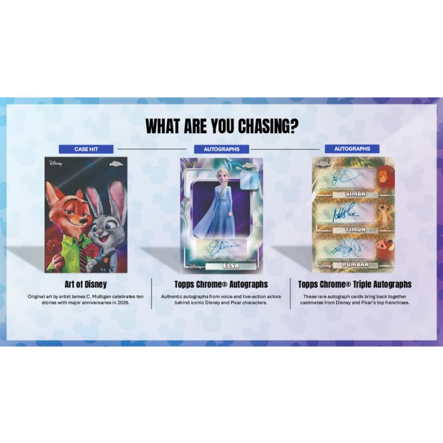 2026 TOPPS CHROME DISNEY VALUE BOX | 2026 トップス クローム ディズニー バリューボックス[1ボックス] |  | 05
