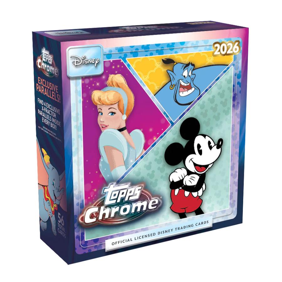 2026 TOPPS CHROME DISNEY MEGA BOX【購入制限2ボックスまで】 | 2026 トップス クローム ディズニー メガボックス[1ボックス] | 