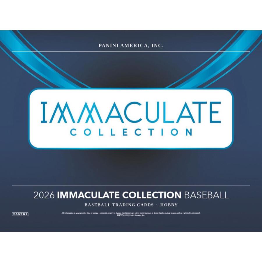 2026 PANINI IMMACULATE COLLECTION BASEBALL HOBBY | 2026 パニーニ イマキュレート コレクション ベースボール ホビー[1ボックス] |  | 01