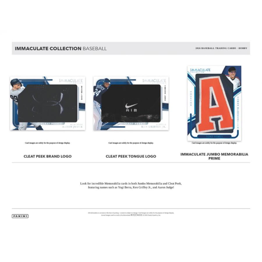 2026 PANINI IMMACULATE COLLECTION BASEBALL HOBBY | 2026 パニーニ イマキュレート コレクション ベースボール ホビー[1ボックス] |  | 04