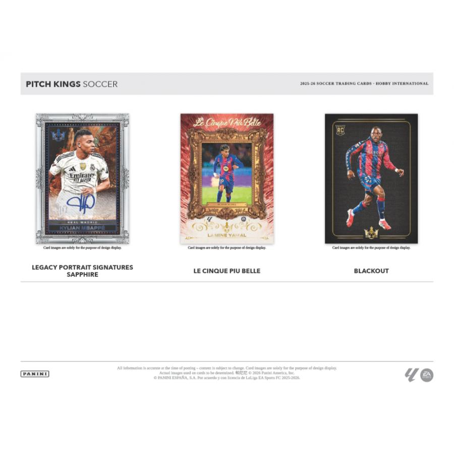SOCCER 2025-26 PANINI PITCH KINGS HOBBY INTERNATIONAL | サッカー 2025-26 パニーニ ピッチキングス ホビー インターナショナル[1ボックス] |  | 03
