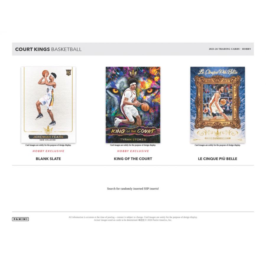 2025-26 PANINI COURT KINGS BASKETBALL HOBBY | 2025‐26 パニーニ コートキングス バスケットボール ホビー[1ボックス] |  | 05