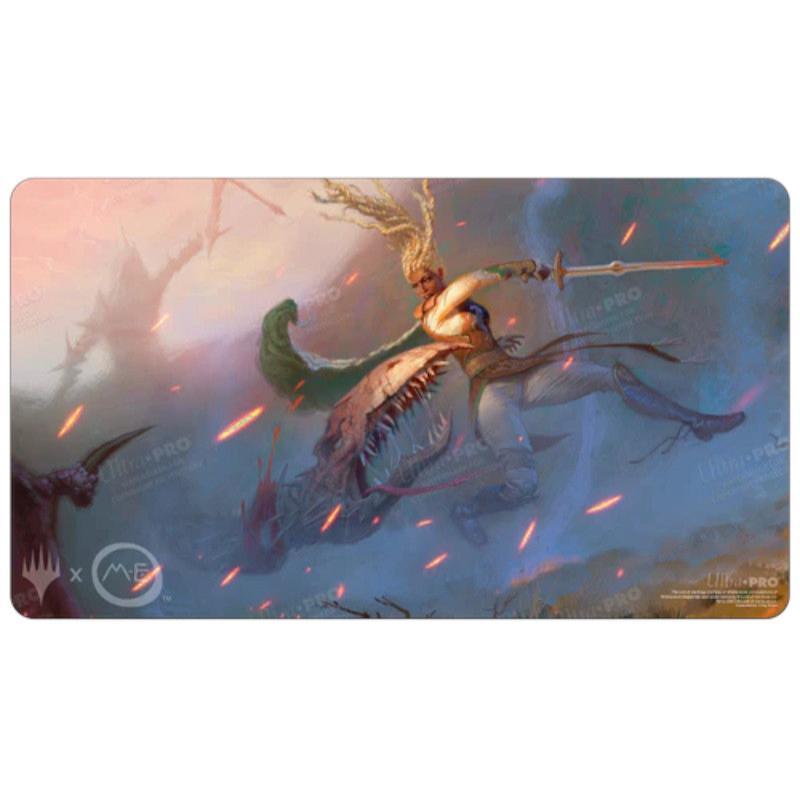 【返品・交換不可】Ultra・PRO MTG[指輪物語]プレイマット(スタンダードサイズ)/B/盾持つ乙女、エオウィン(Eowyn, Shieldmaiden)[1個] | 