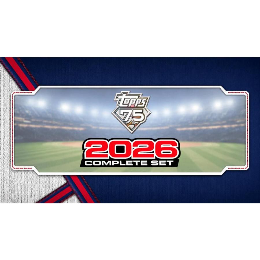 MLB 2026 TOPPS COMPLETE SETS | 2026 トップス ベースボール コンプリートセット[1ボックス] |  | 01