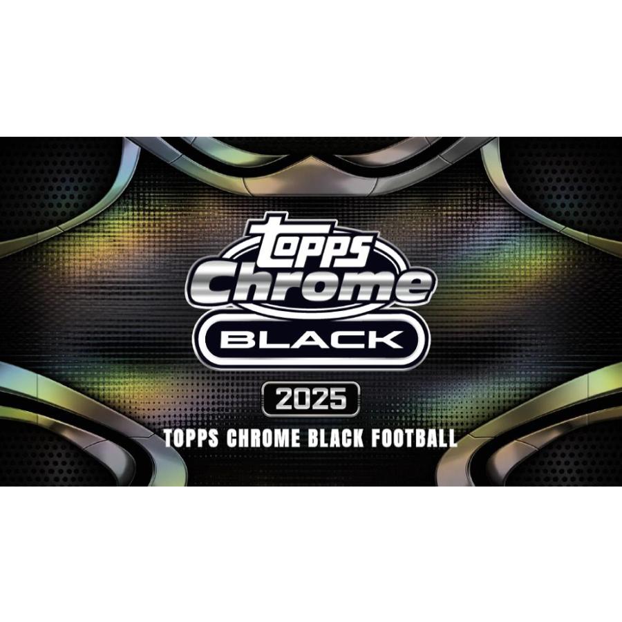 NFL 2025 TOPPS CHROME BLACK HOBBY | 2025 トップス クローム ブラック フットボール ホビー[1ボックス] |  | 01