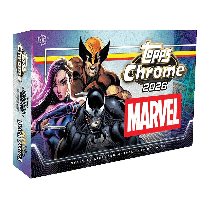 2026 TOPPS CHROME MARVEL COMICS HOBBY【購入制限2ボックスまで】 | 2026 トップス クローム マーベルコミックス ホビー[1ボックス] | 