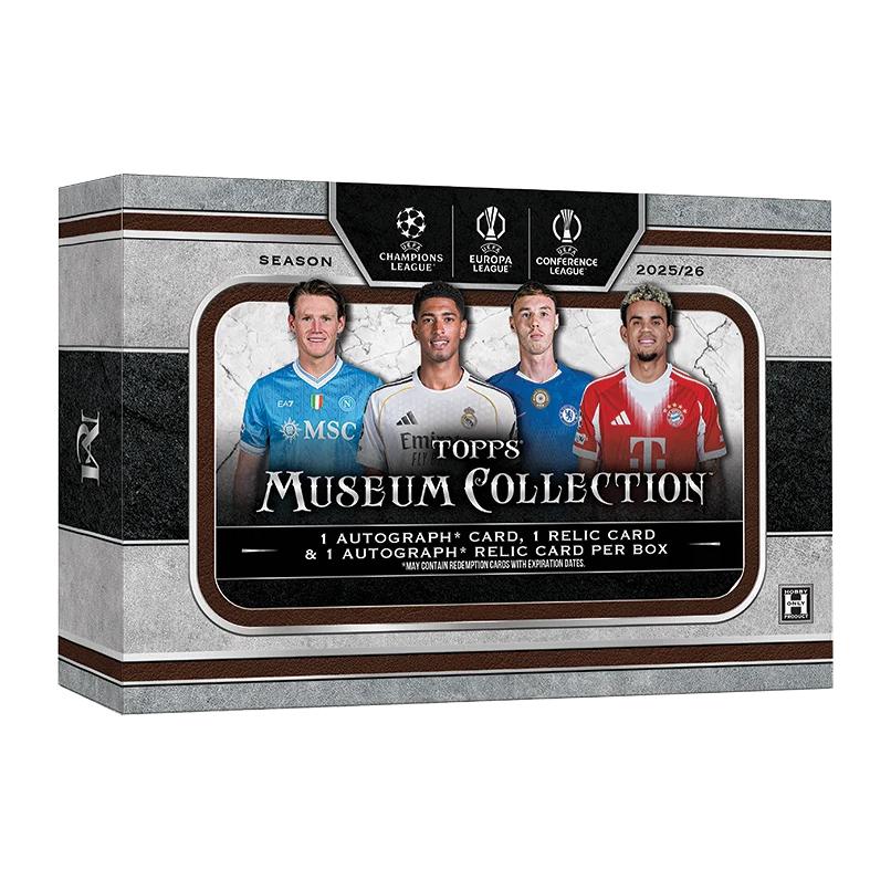 SOCCER 2025-26 TOPPS MUSEUM COLLECTION UEFA HOBBY | サッカー 2025-26 トップス ミュージアム・コレクション UEFA ホビー[1ボックス] | 