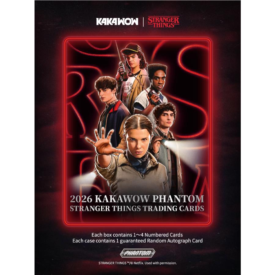 2026 KAKAWOW PHANTOM STRANGER THINGS TRADING CARDS HOBBY | 2026 カカワオ ファントム ストレンジャー・シングス ホビー[1ボックス] | 