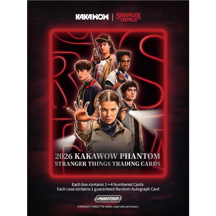 2026 KAKAWOW PHANTOM STRANGER THINGS TRADING CARDS HOBBY | 2026 カカワオ ファントム ストレンジャー・シングス ホビー[1ボックス] |  | 01