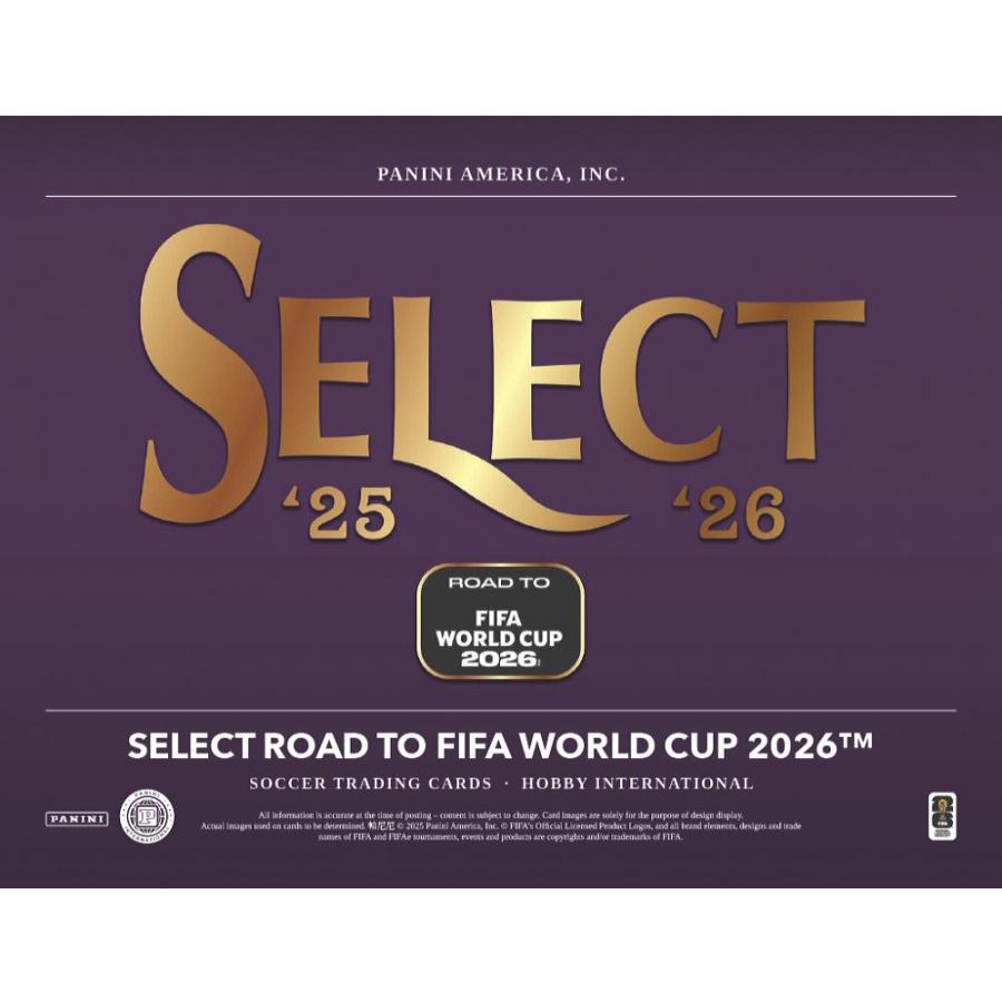 SOCCER 2025-26 PANINI SELECT ROAD TO FIFA WORLD CUP HOBBY INTERNATIONAL | サッカー 2025-26 パニーニ セレクト ロード・トゥ・FIFAワールド…[1ボックス] |  | 01