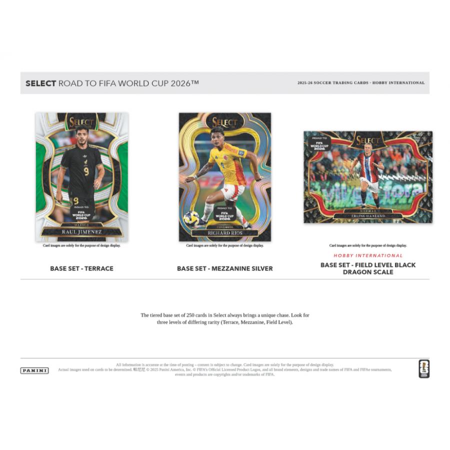 SOCCER 2025-26 PANINI SELECT ROAD TO FIFA WORLD CUP HOBBY INTERNATIONAL | サッカー 2025-26 パニーニ セレクト ロード・トゥ・FIFAワールド…[1ボックス] |  | 02