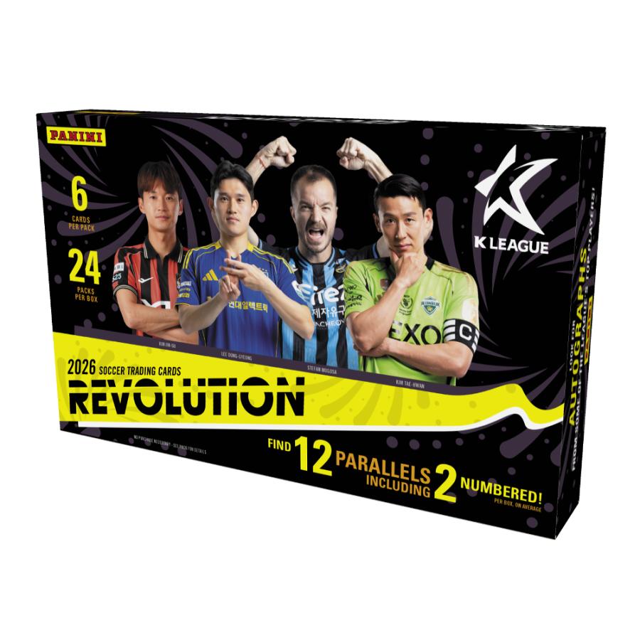 SOCCER 2026 PANINI REVOLUTION K LEAGUE HOBBY[1ボックス] | 