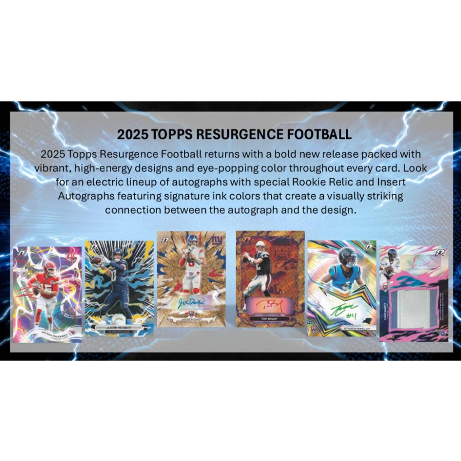 NFL 2025 TOPPS RESURGENCE BREAKER DELIGHT【購入制限1ボックスまで】 | 2025 トップス リサージェンス ブレイカーディライト[1ボックス] |  | 02