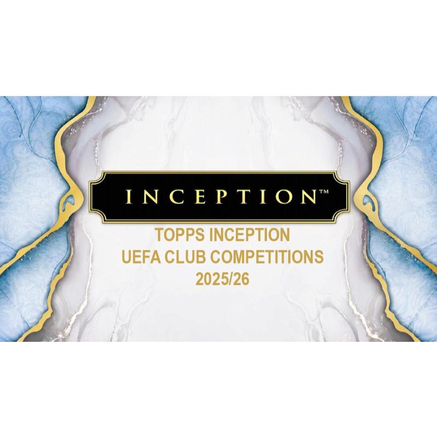 SOCCER 2025-26 TOPPS INCEPTION UCC HOBBY[1ボックス] |  | 01