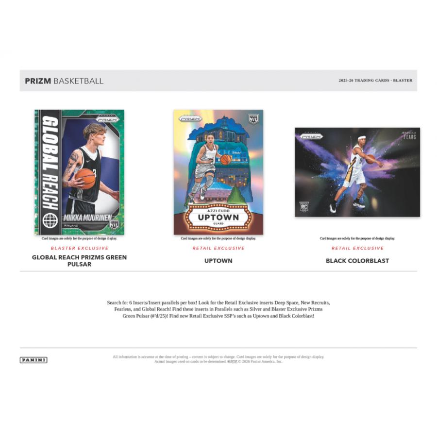 2025-26 PANINI PRIZM BASKETBALL BLASTER | 2025-26 パニーニ プリズム バスケットボール ブラスター[1ボックス] |  | 04