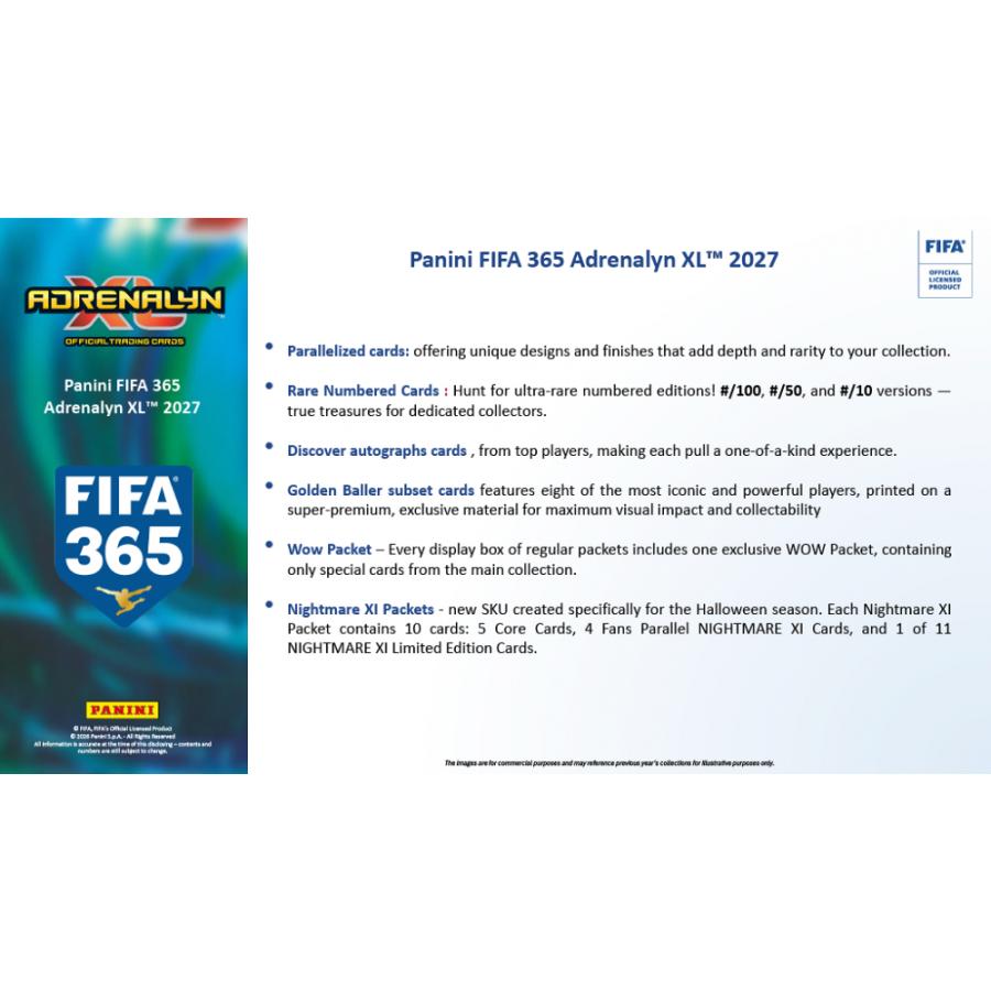 SOCCER 2027 PANINI FIFA 365 ADRENALYN XL BOOSTERS[1ボックス] |  | 04