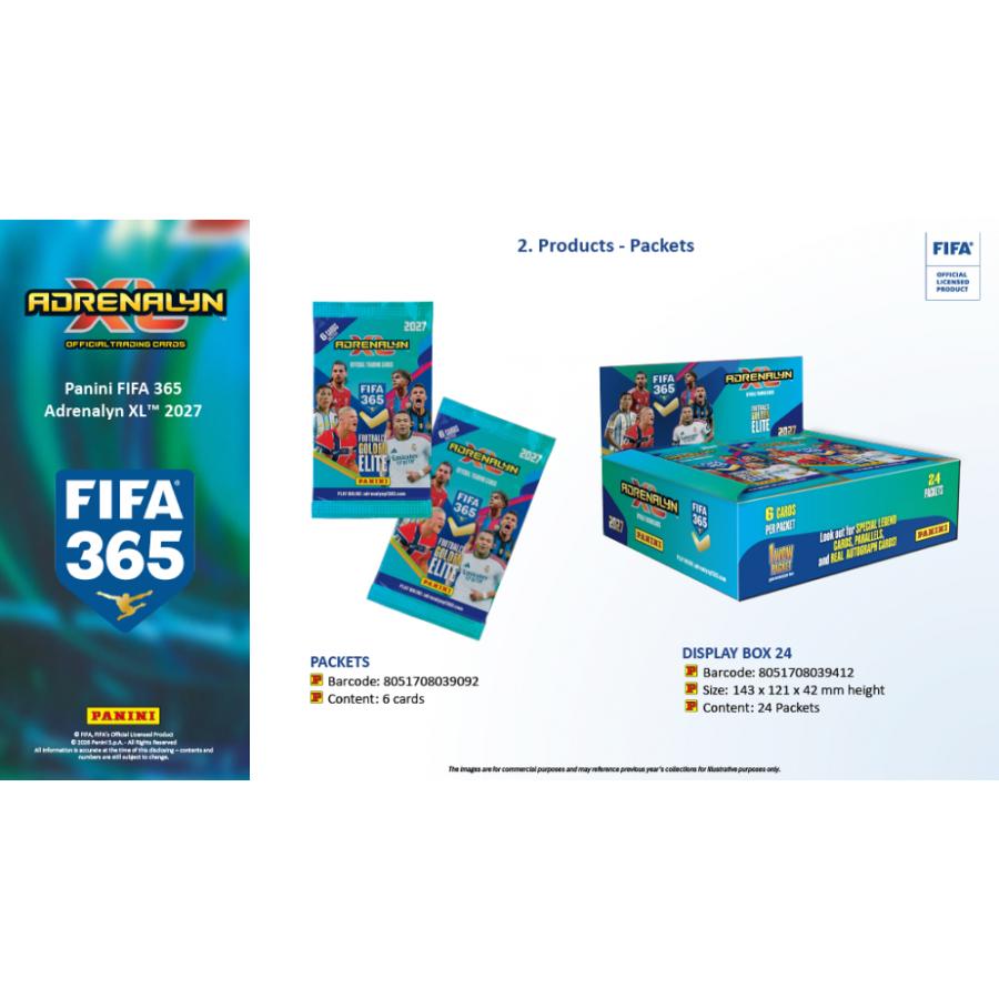 SOCCER 2027 PANINI FIFA 365 ADRENALYN XL BOOSTERS[1ボックス] |  | 05