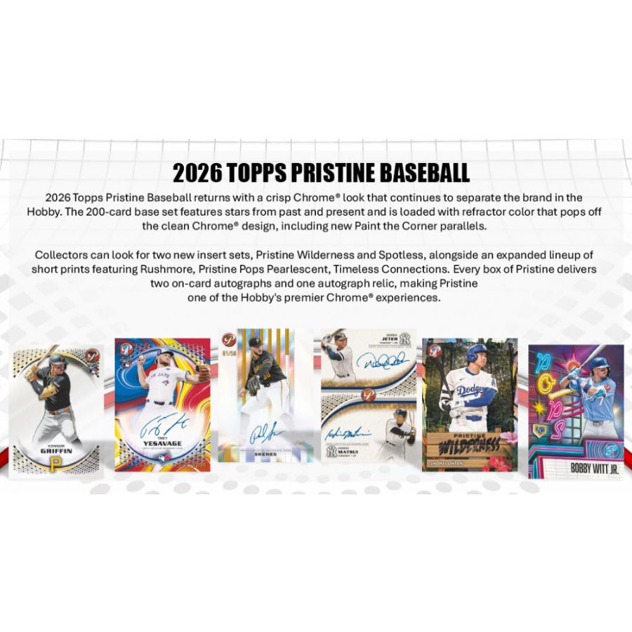 MLB 2026 TOPPS PRISTINE HOBBY | 2026 トップス プリスティン ベースボール ホビー[1ボックス] |  | 02