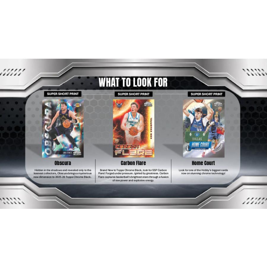 NBA 2025-26 TOPPS CHROME BLACK HOBBY | 2025-26 トップス クロームブラック バスケットボール ホビー[1ボックス] |  | 03