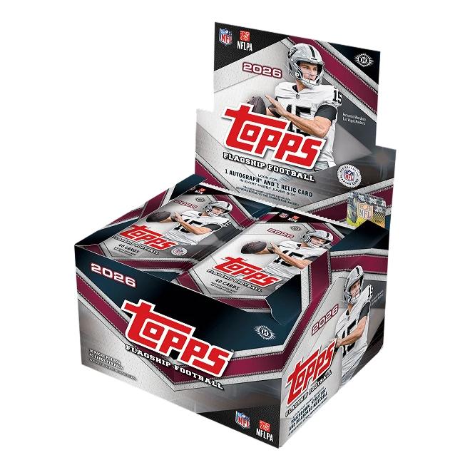 NFL 2026 TOPPS FLAGSHIP JUMBO | 2026 トップス フラッグシップ フットボール ジャンボ[1ボックス] | 