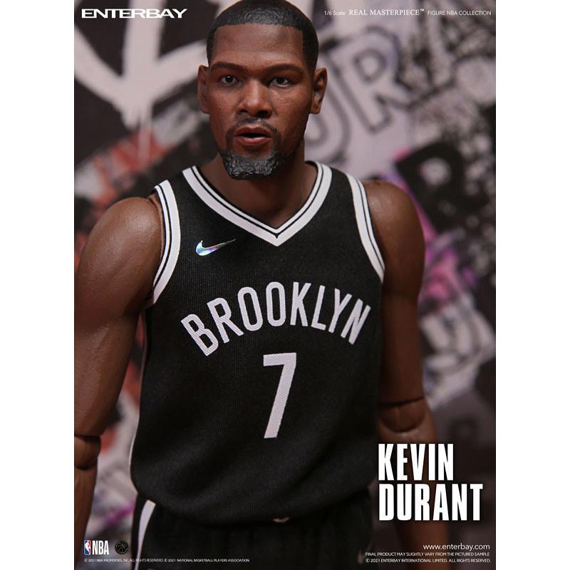 【返品・交換不可】エンターベイ リアルマスターピース NBAコレクション/ ケビン・デュラント 1/6 コレクティブル フィギュア ブルックリン・ネ…[1個] |  | 03