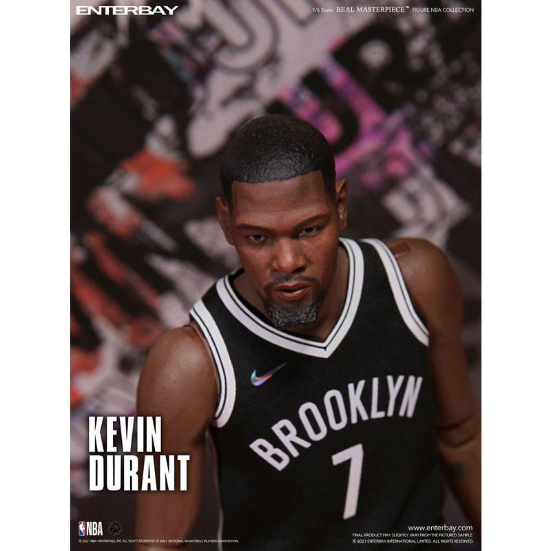 【返品・交換不可】エンターベイ リアルマスターピース NBAコレクション/ ケビン・デュラント 1/6 コレクティブル フィギュア ブルックリン・ネ…[1個] |  | 04