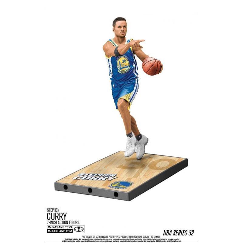 【返品・交換不可】マクファーレン スポーツ TMP NBA 7インチ フィギュア シリーズ32 ステフィン・カリー[1個] | 