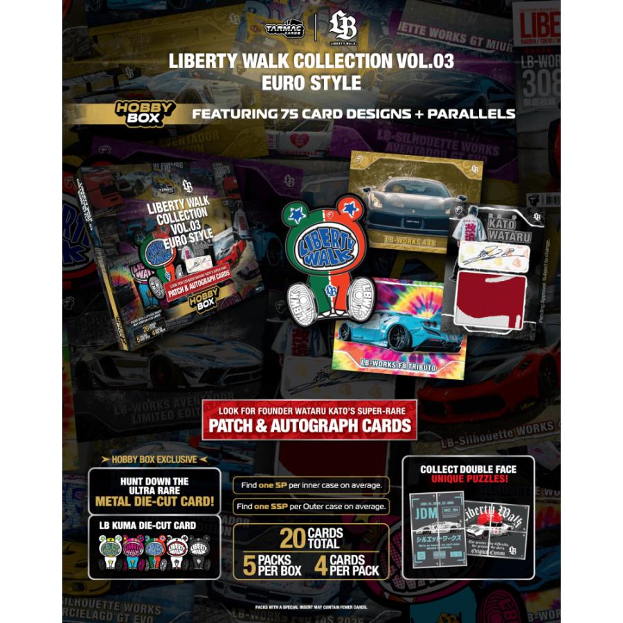 ◇予約◇TARMAC CARDS LIBERTY WALK COLLECTION VOL.03 EURO STYLE