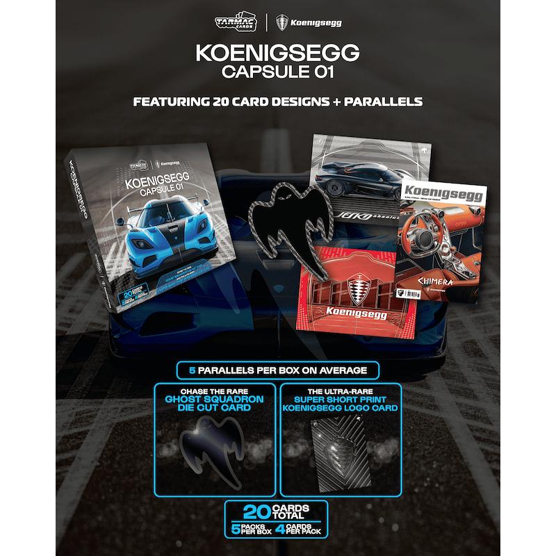 ◆予約◆2026 TARMAC CARDS KOENIGSEGG CAPSULE 01[1ボックス] | 