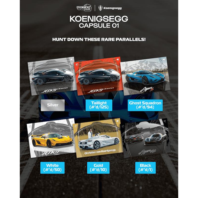 ◆予約◆2026 TARMAC CARDS KOENIGSEGG CAPSULE 01[1ボックス] |  | 01