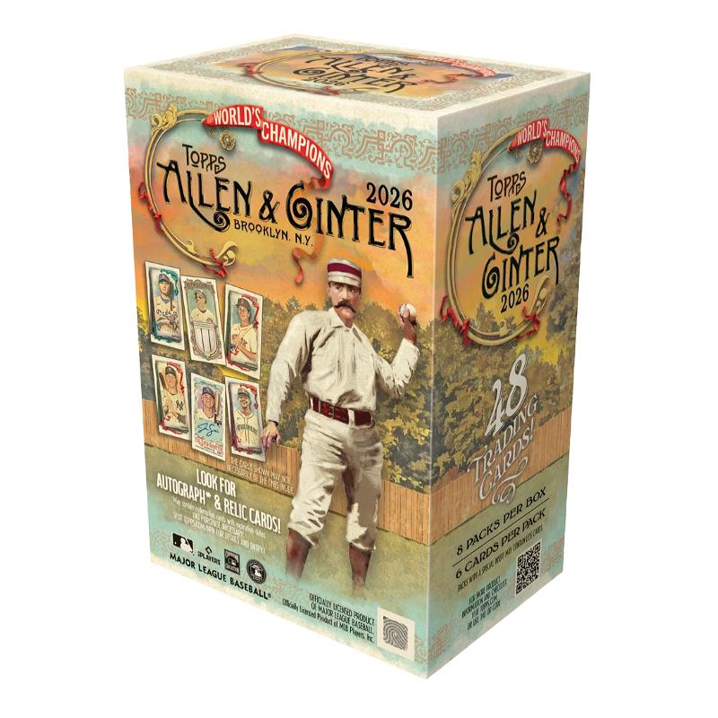 MLB 2026 TOPPS ALLEN & GINTER VALUE BOX | 2026 トップス アレン&ギンタ― ベースボース バリューボックス[1ボックス] | 