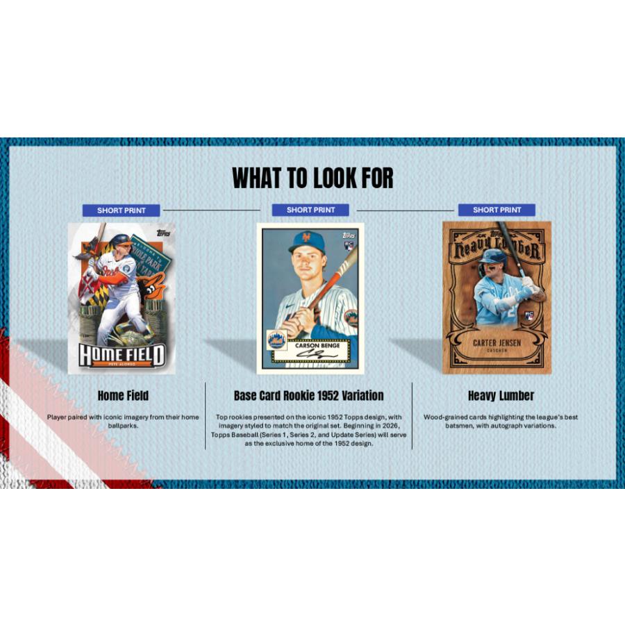 MLB 2026 TOPPS UPDATE SERIES HOBBY[1ボックス] |  | 04