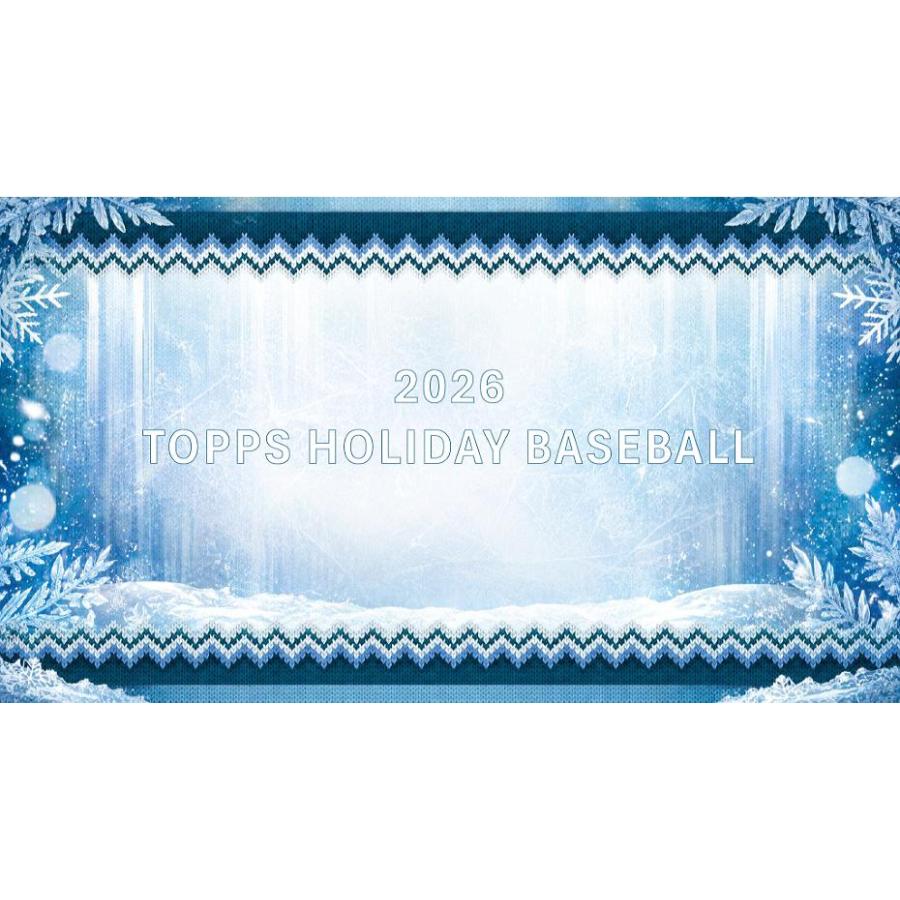 MLB 2026 TOPPS HOLIDAY MEGA BOX【購入制限4ボックスまで】 | 2026 トップス ホリデー ベースボール メガボックス[1ボックス] |  | 01
