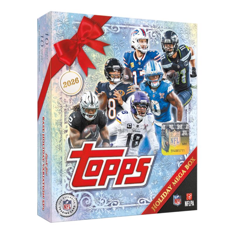 NFL 2026 TOPPS HOLIDAY MEGA BOX[1ボックス] | 