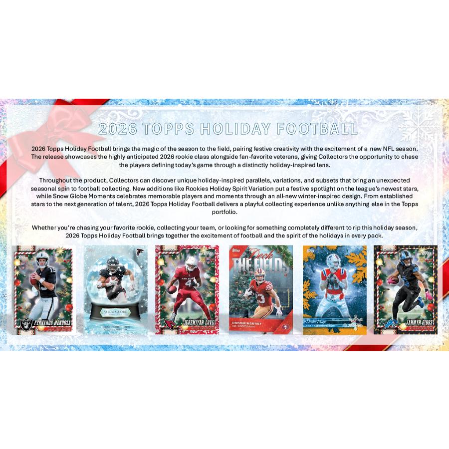 NFL 2026 TOPPS HOLIDAY MEGA BOX[1ボックス] |  | 02