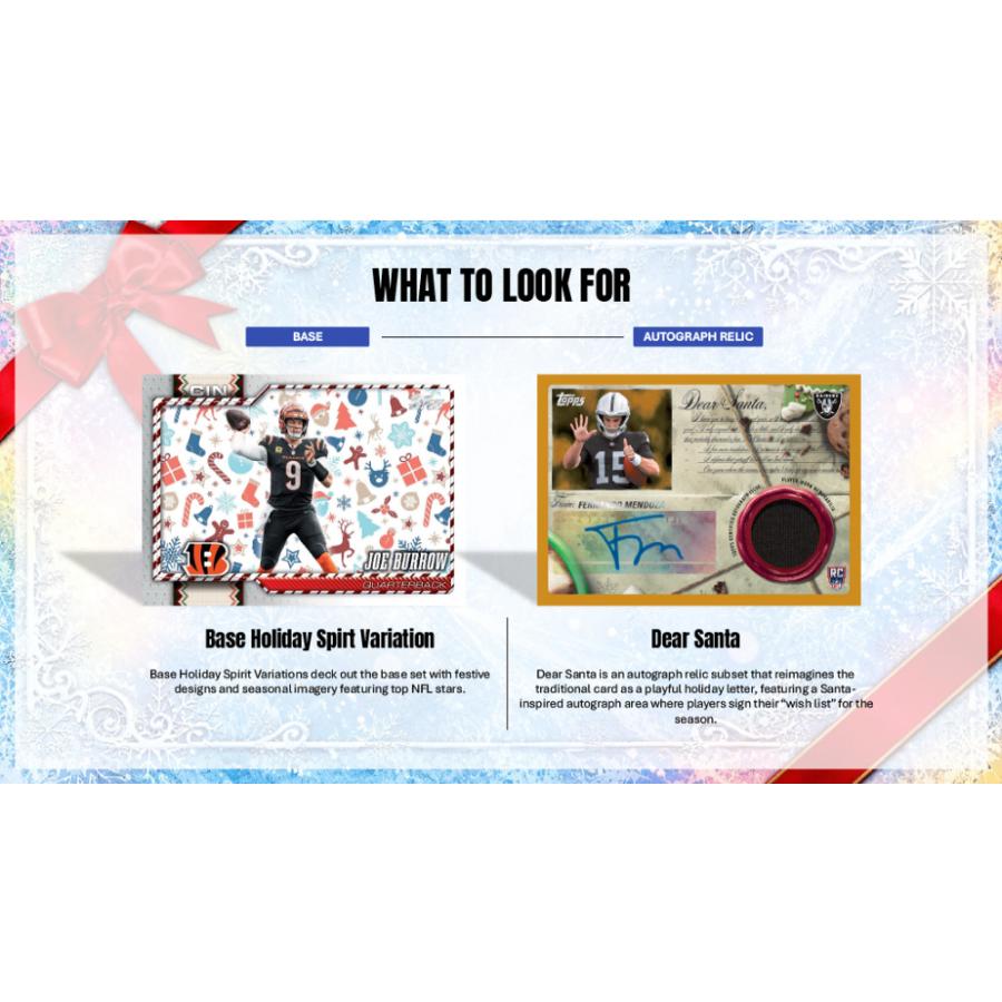 NFL 2026 TOPPS HOLIDAY MEGA BOX[1ボックス] |  | 05