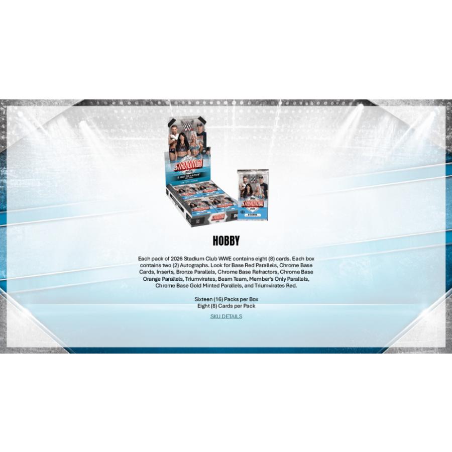 WWE 2026 TOPPS STADIUM CLUB HOBBY[1ボックス] |  | 03