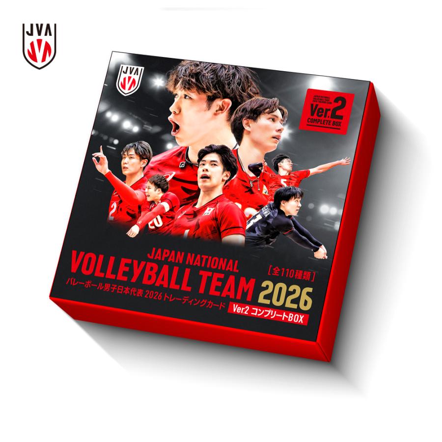 ◆予約◆プロデュース216 2026 バレーボール男子日本代表 トレーディングカード Ver.2 コンプリートBOX[1ボックス] | 