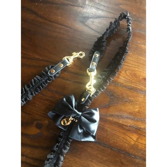 ハーネス＆リード 犬 おしゃれ かわいい 小型犬 中型犬 NEWフリルリボン ハーネス リード 日本製 ミントタン minttan |  | 07