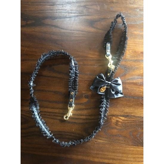 ハーネス＆リード 犬 おしゃれ かわいい 小型犬 中型犬 NEWフリルリボン ハーネス リード 日本製 ミントタン minttan |  | 08