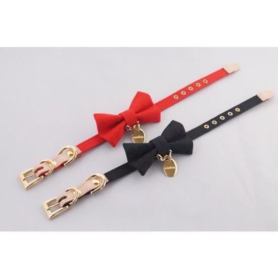 首輪 犬 おしゃれ かわいい 小型犬 中型犬 ビビットリボン 15ミリ幅 ラグジュアリー 日本製 ミントタン minttan |  | 01