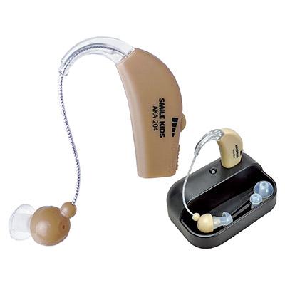 旭電機化成 集音器 耳掛け式 充電式 耳かけ集音器2 AKA-204 補聴器