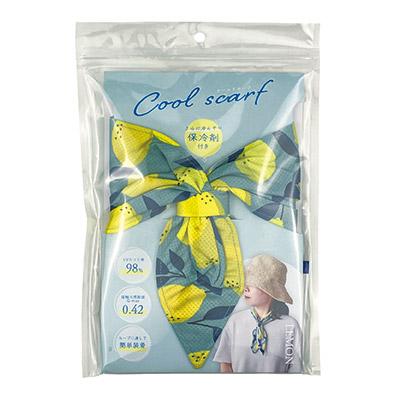 クールスカーフ LEMON ネッククーラー 保冷剤 冷感グッズ ひんやり 首