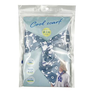 クールスカーフ FLEUR ネッククーラー 保冷剤 冷感グッズ ひんやり 首