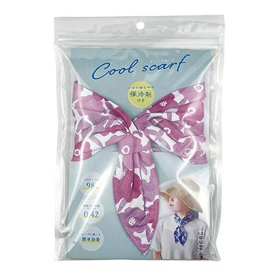 クールスカーフ FLEUR ネッククーラー 保冷剤 冷感グッズ ひんやり 首