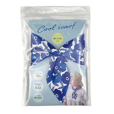クールスカーフ FLEUR ネッククーラー 保冷剤 冷感グッズ ひんやり 首