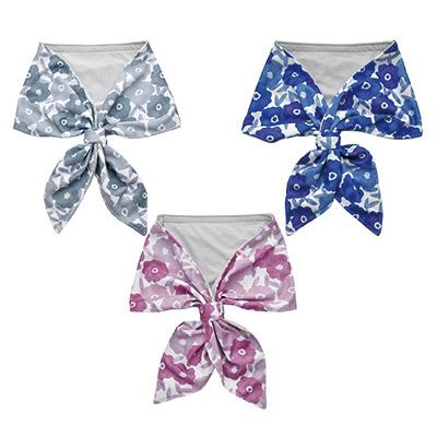 クールスカーフ FLEUR ネッククーラー 保冷剤 冷感グッズ ひんやり 首