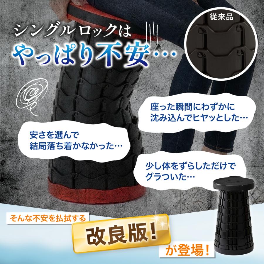 改良版】 折りたたみ椅子 アウトドアチェア ポータブルチェア