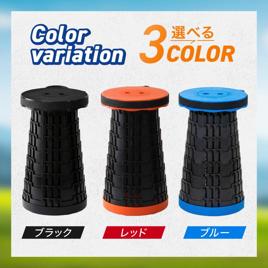 収納バッグ付き 【3点ロック】 折りたたみ椅子 アウトドアチェア