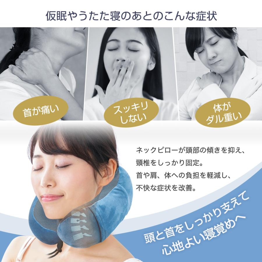 うつ伏せ枕　ネックピロー 首枕 旅行 飛行機 仮眠 低反発 滑り止め付き ネックピロー Neck pillow 飛行機 低反発 旅行 旅行用首枕 新幹線 快適